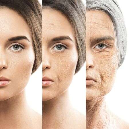 image of a woman at different age stages pro-aging movement