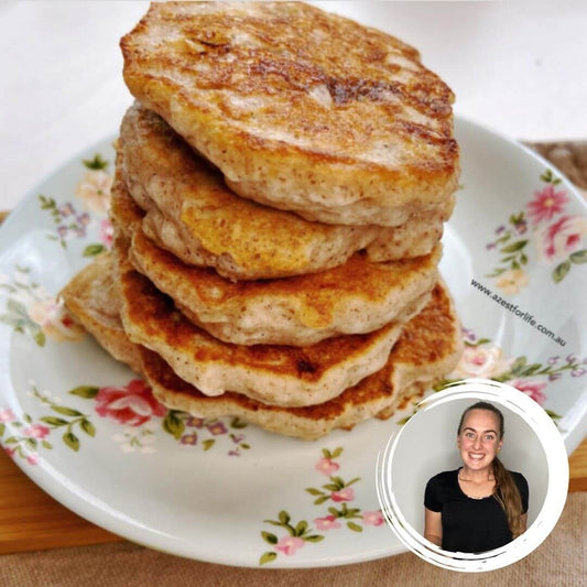 gluten free collagen banana pancake recipe