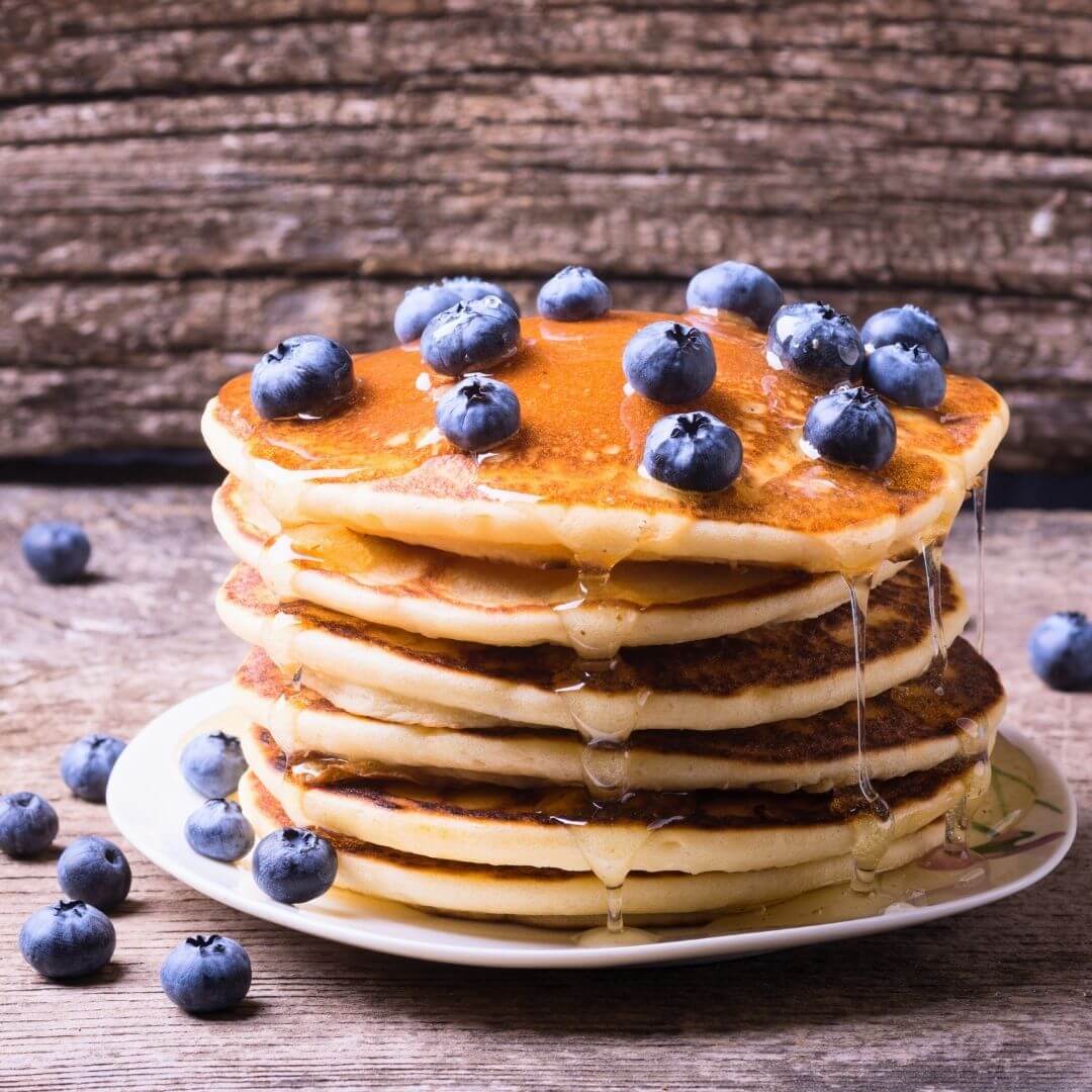 collagen powder pancake healthy breakfast recipe