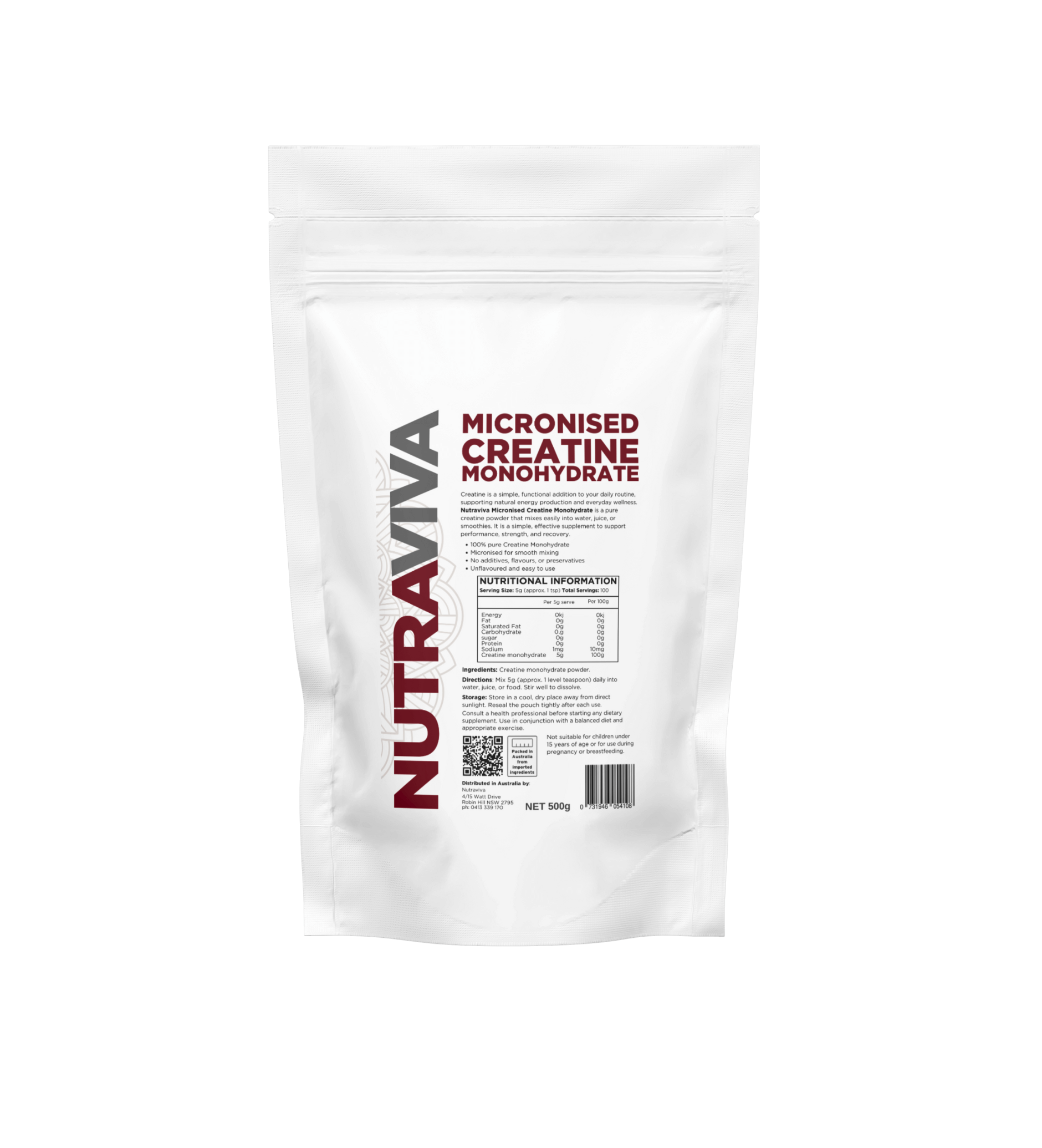 micronised creatine monohydrate