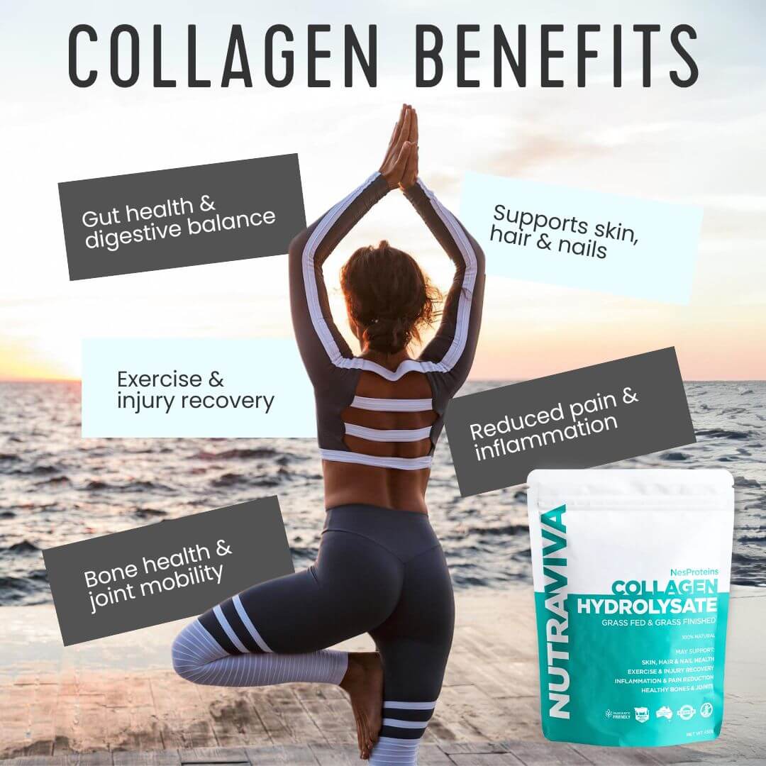 benefits of collagen infographic