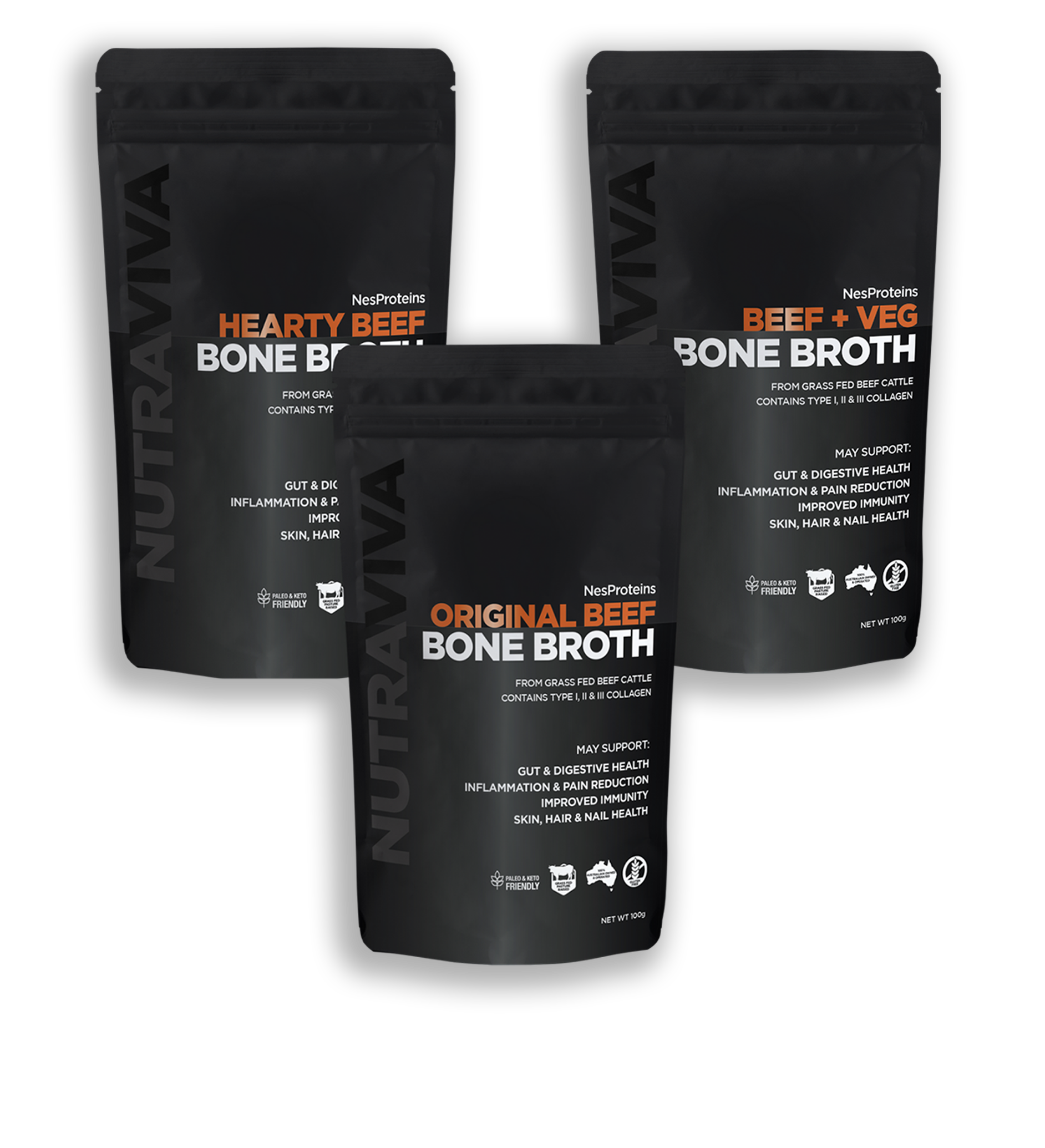 bone broth powder bundle