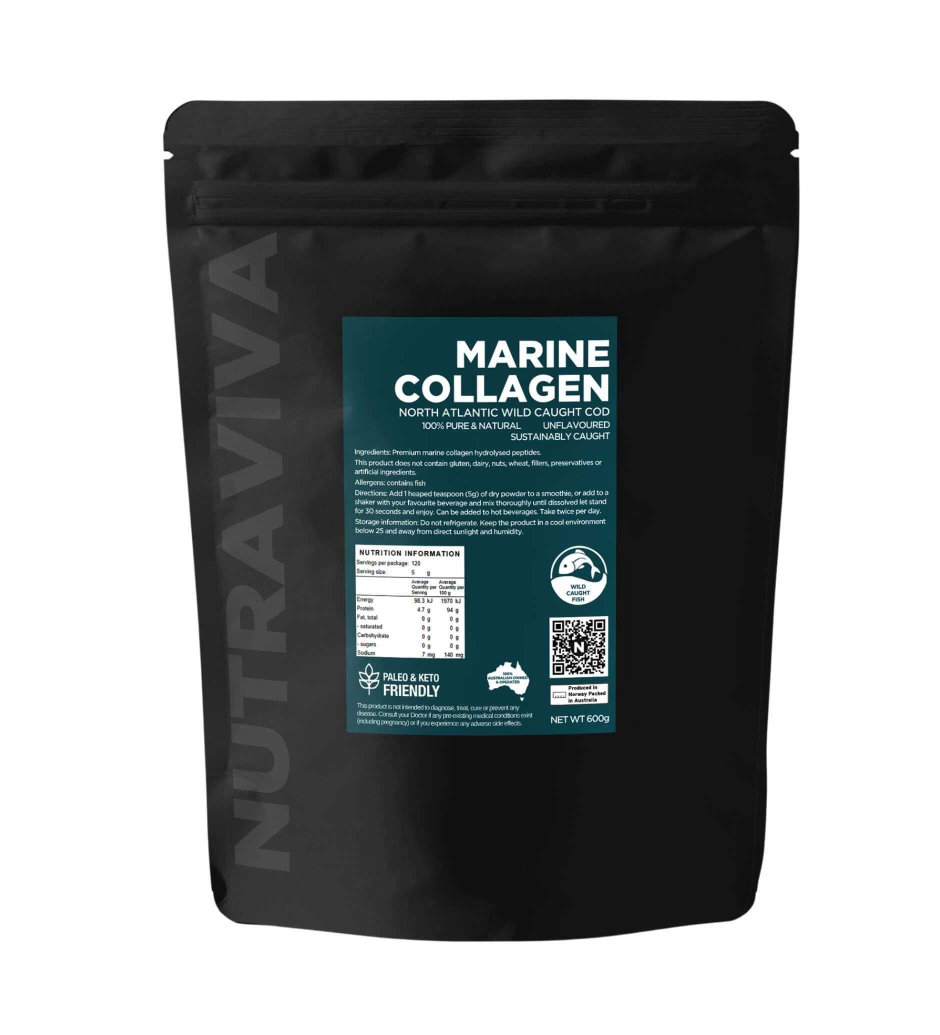 Black Label Marine Collagen 600g