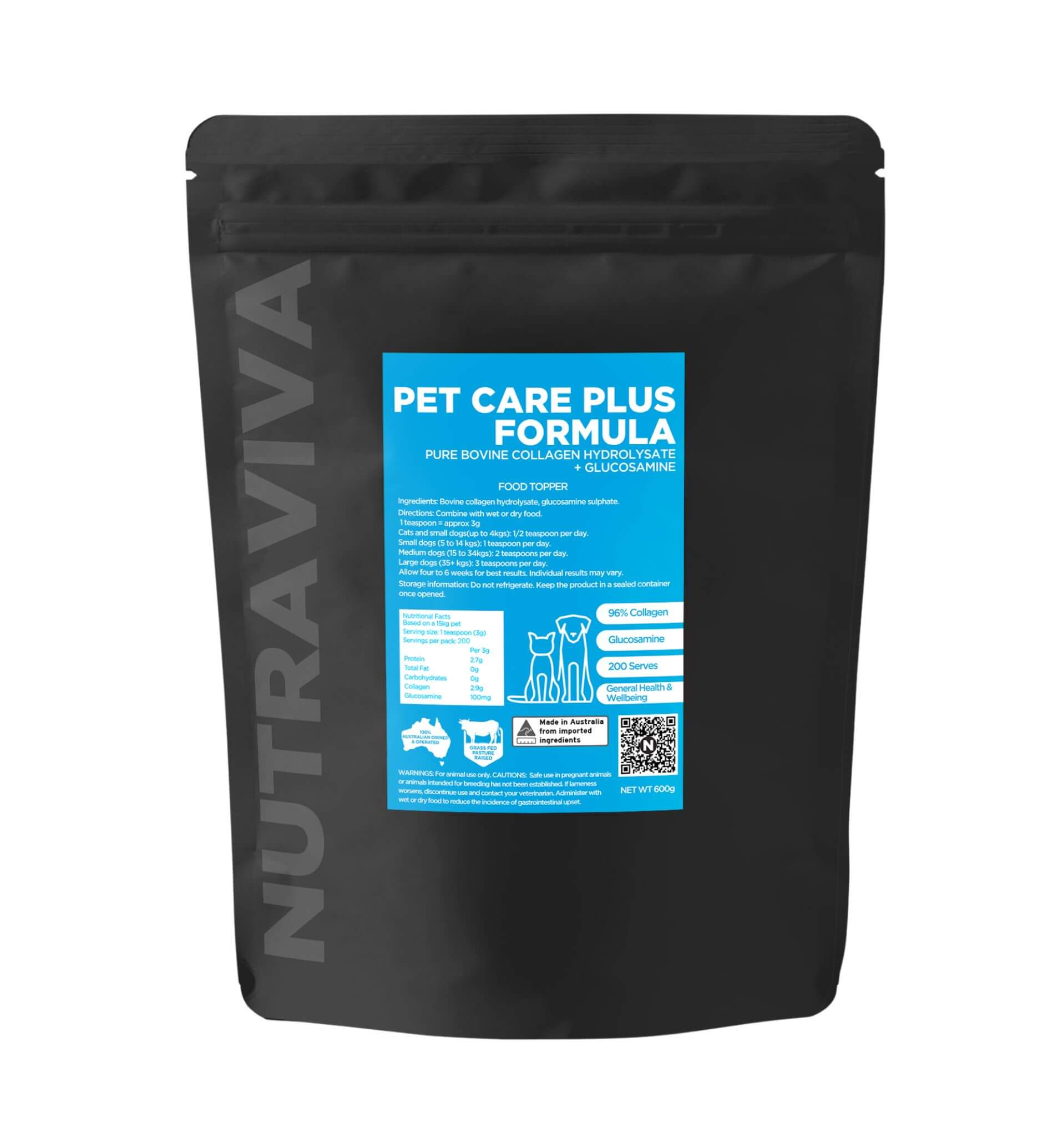 Black Label Pet Care Plus Formula 600g
