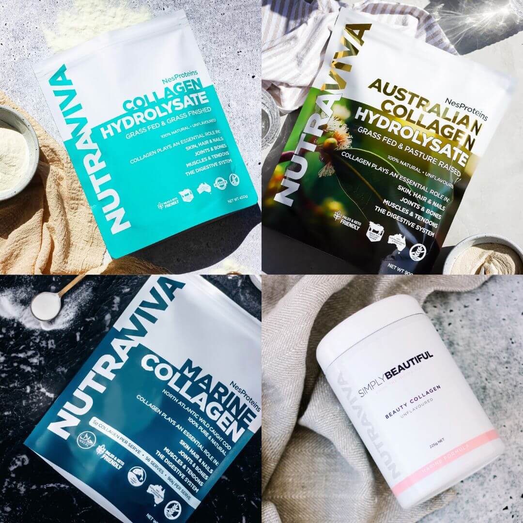 Compare Collagen Powders | Hydrolysed Collagen & Marine | Nutraviva