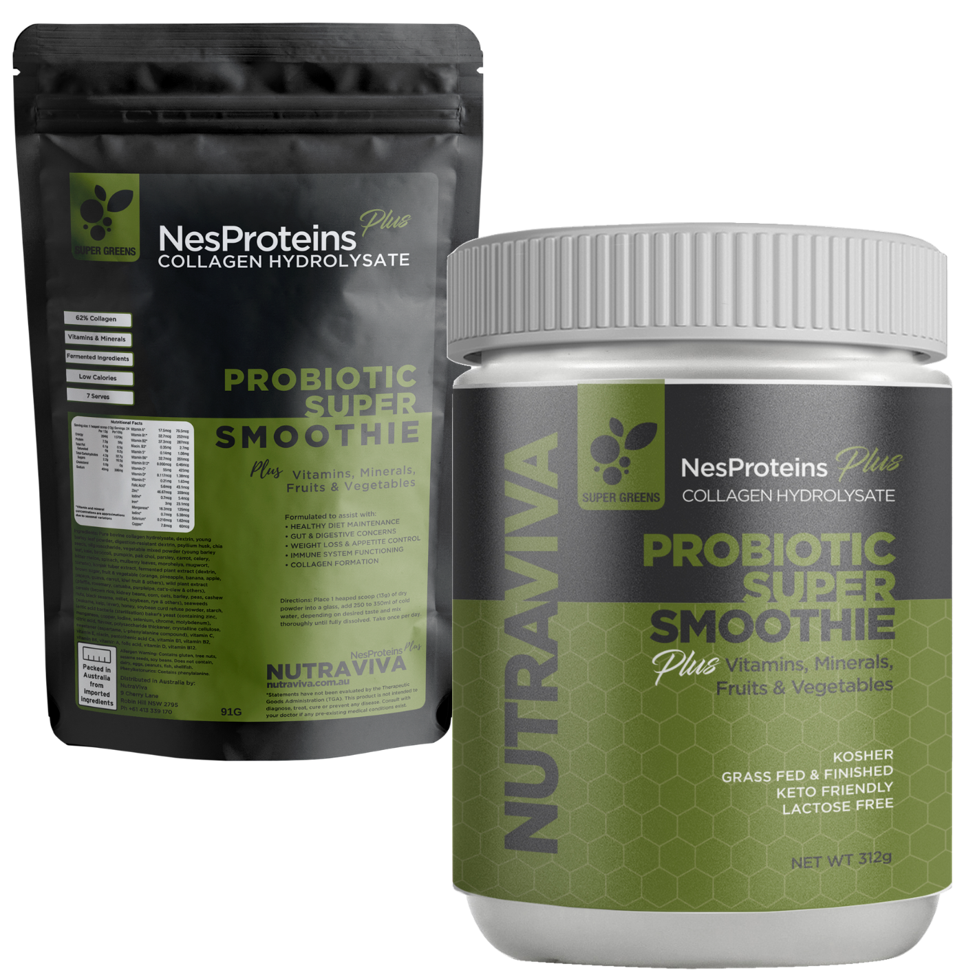 Nutraviva Plus Probiotic Super Smoothie