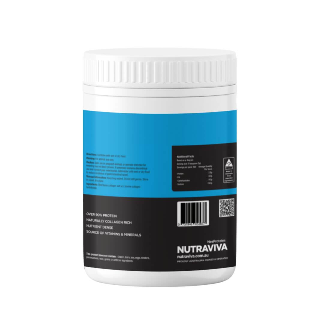 Pet Bone Broth Powder 300g Joint Health Supplement for Dogs Australia – Nutraviva